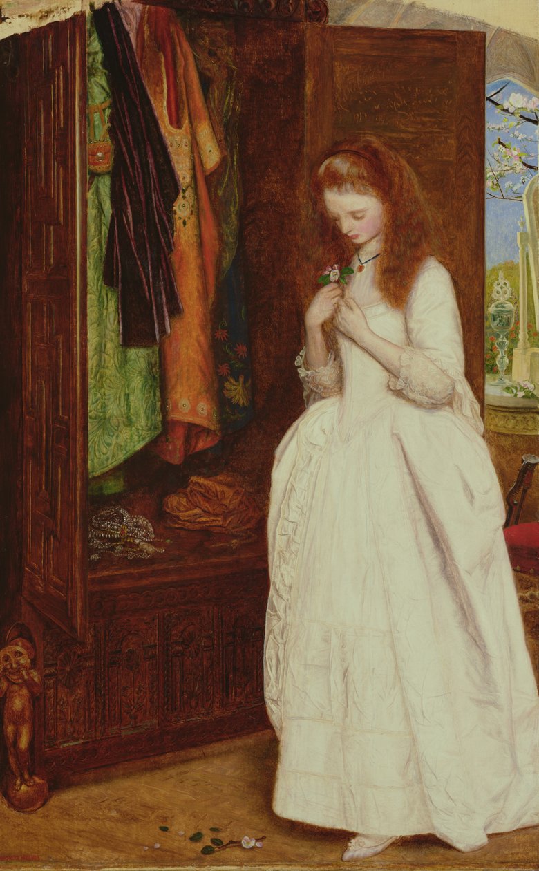 Beauty and the Beast by Arthur Hughes
