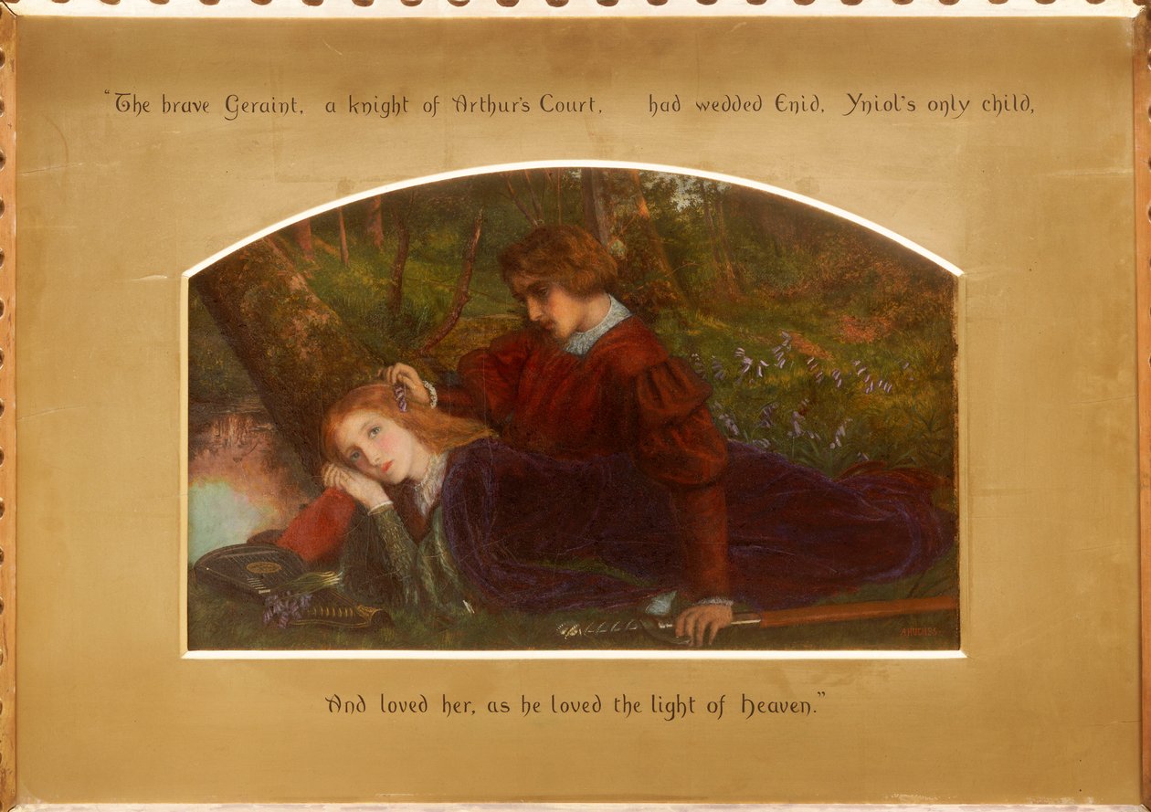Enid and Geraint by Arthur Hughes
