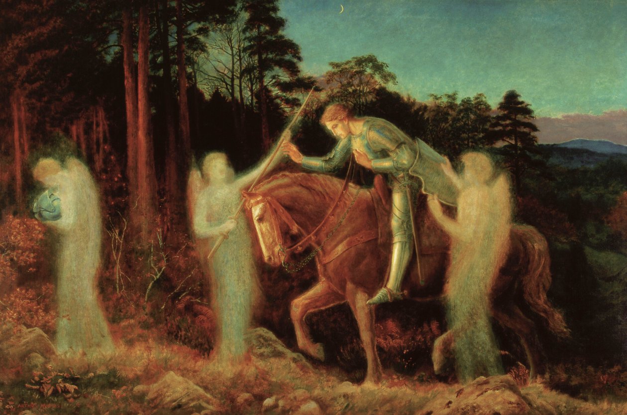 Sir Galahad by Arthur Hughes