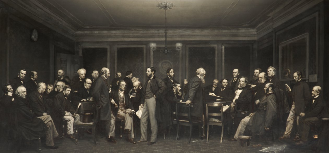 The Central Executive Cotton Famine Relief Committee by Arthur Hughes