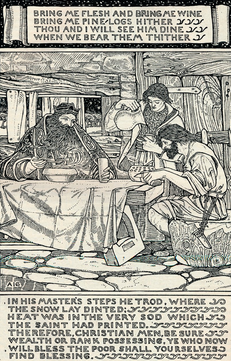 Good King Wenceslas by Arthur Joseph Gaskin