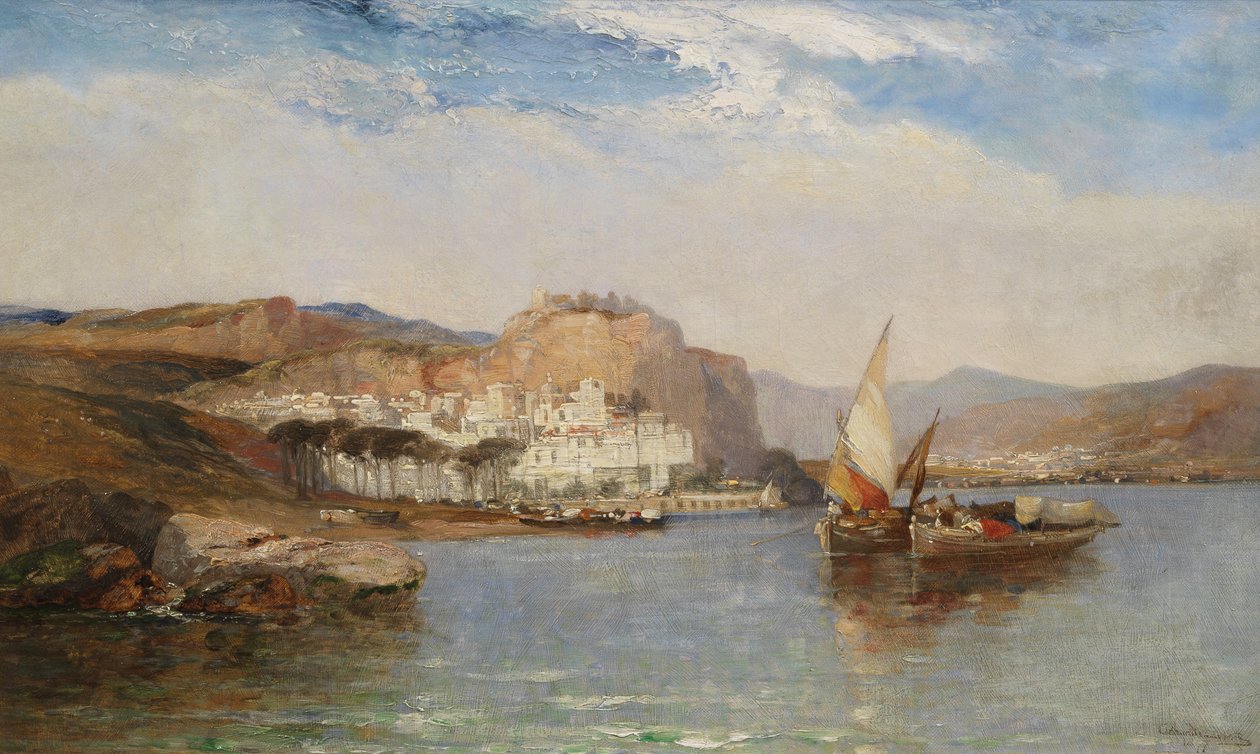 Near Amalfi, Gulf of Salerno, Italy by Arthur Joseph Meadows