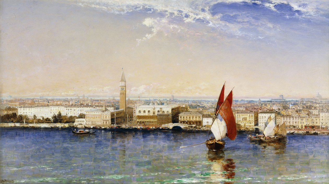 The Bacino, Venice by Arthur Joseph Meadows