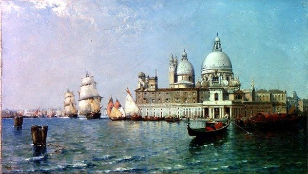 Venice: Flood Tide by Arthur Joseph Meadows