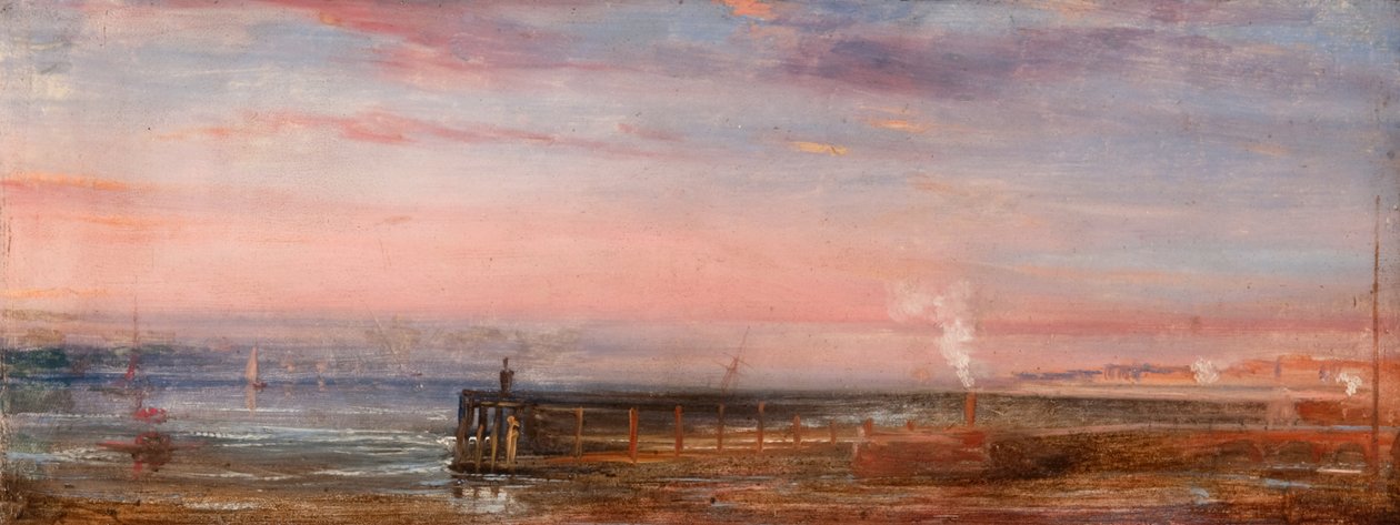 Craig Pier, Evening Landscape by Arthur Lee