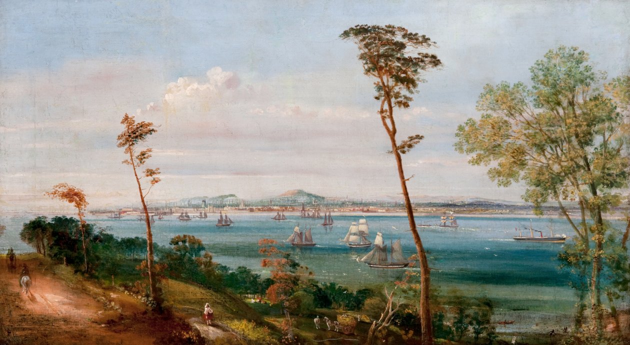Dundee from East of Craighead, East Newport by Arthur Lee