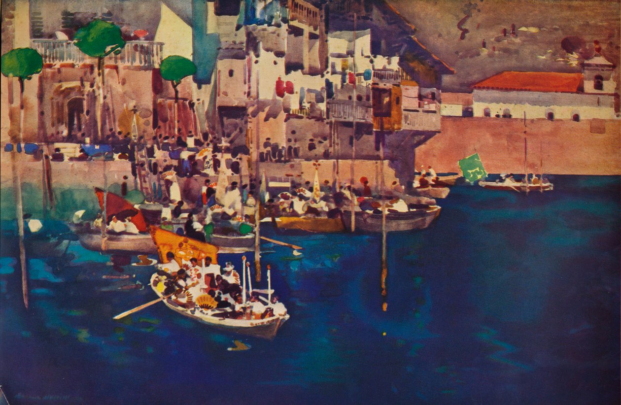 A Mediterranean Port, 1892-1935 by Arthur Melville