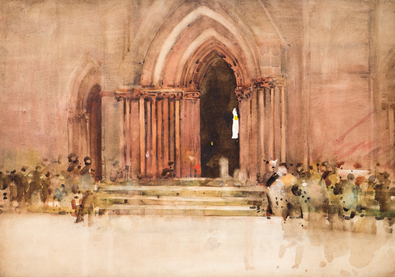 Kirkwall Cathedral, Orkney by Arthur Melville