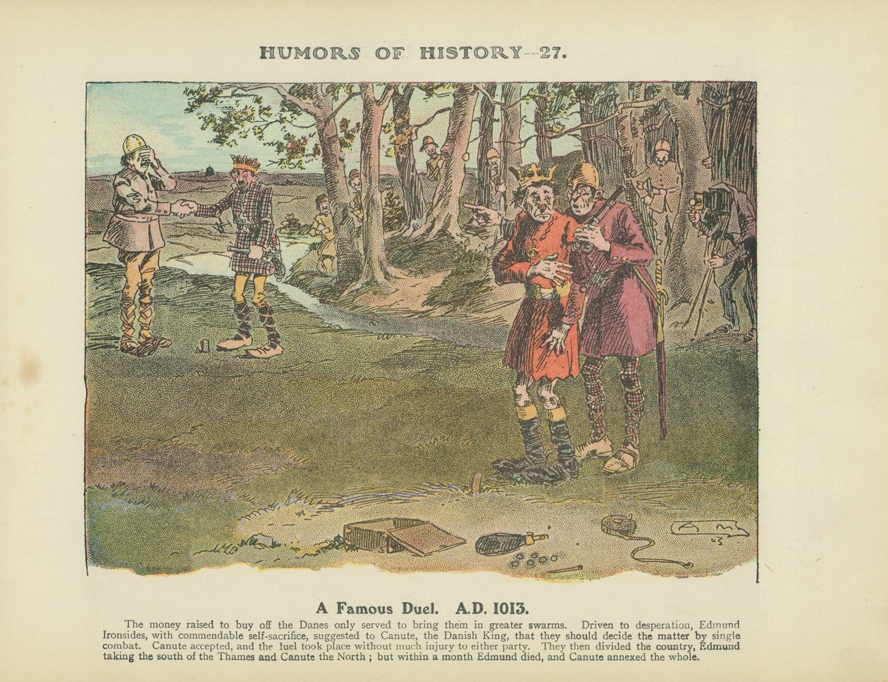 A Famous Duel A.D. 1013 by Arthur Moreland