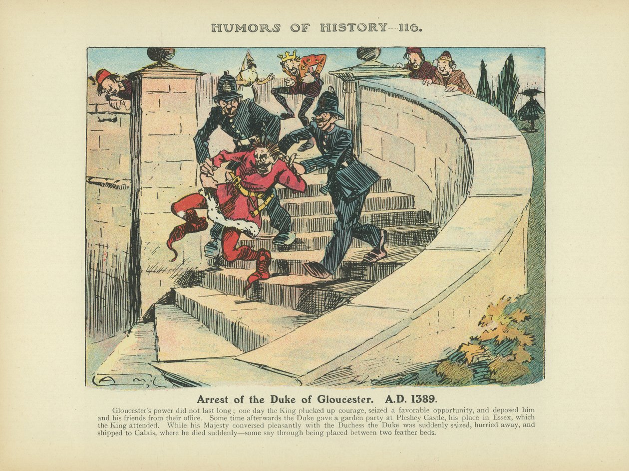 Arrest of the Duke of Gloucester, A.D. 1389 by Arthur Moreland