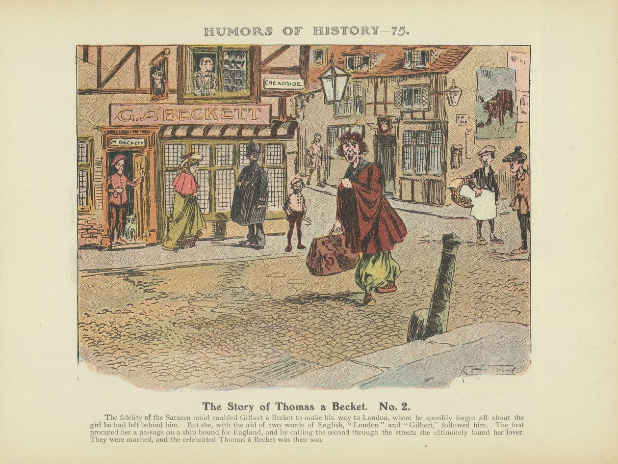 The Story of Thomas a Becket No. 2 by Arthur Moreland