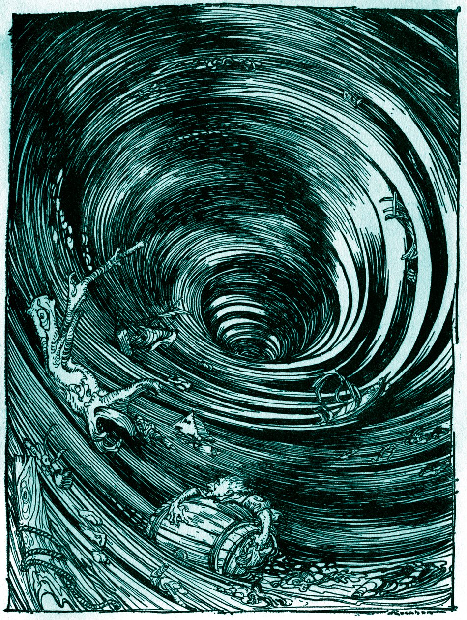A Descent into the Maelstrom by Arthur Rackham