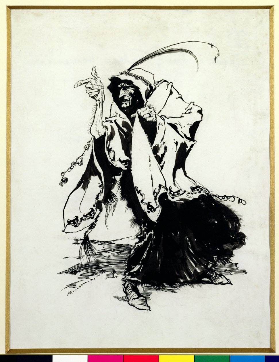 Briar Rose - The Thirteenth Fairy (illustration from Fairy Tales of the Brothers Grimm, translated by Mrs Edgar Lucas, published 1900) by Arthur Rackham