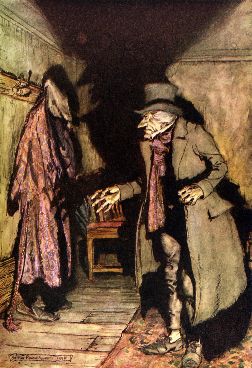 A Christmas Carol by Arthur Rackham
