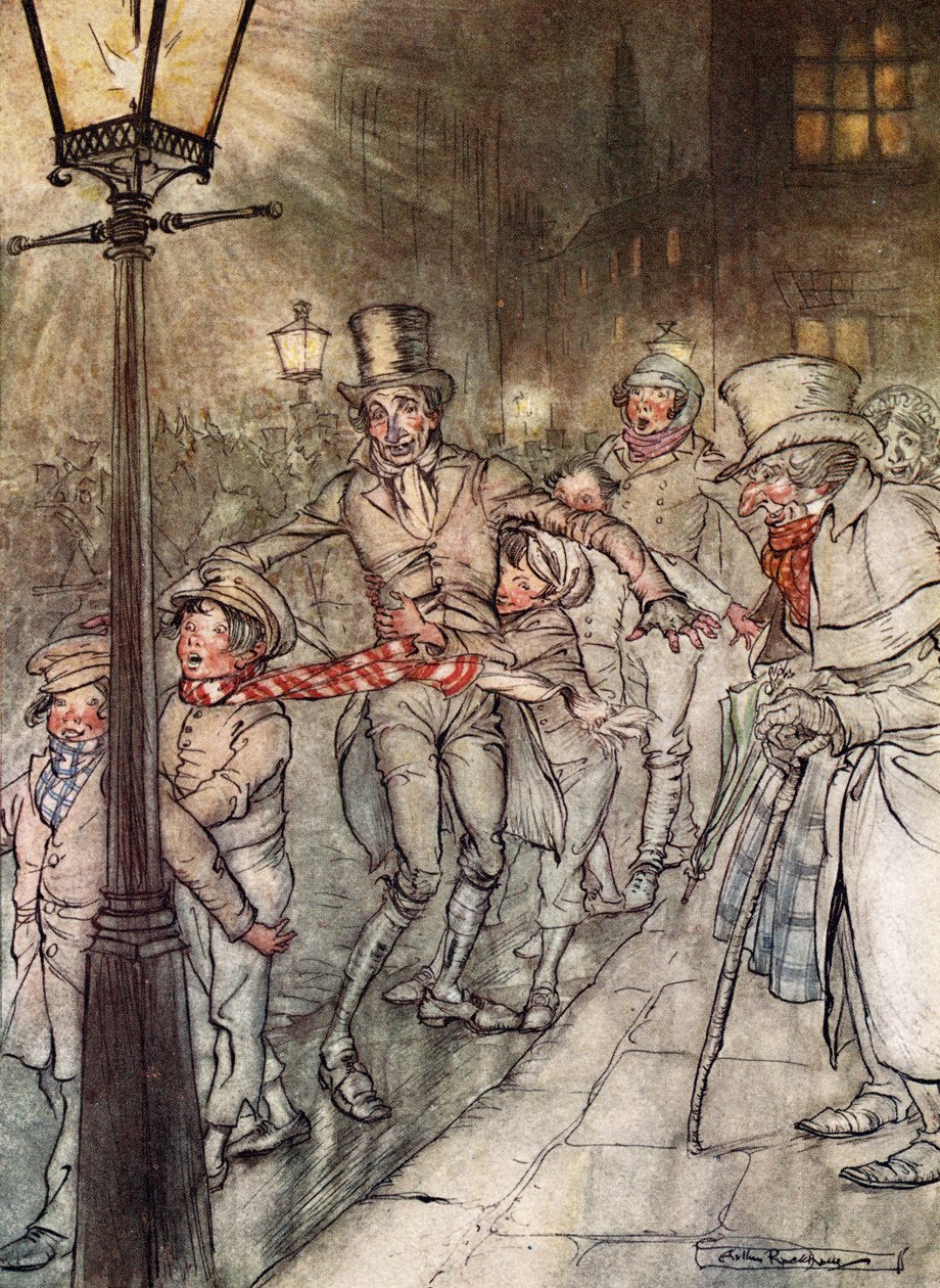A Christmas Carol by Arthur Rackham