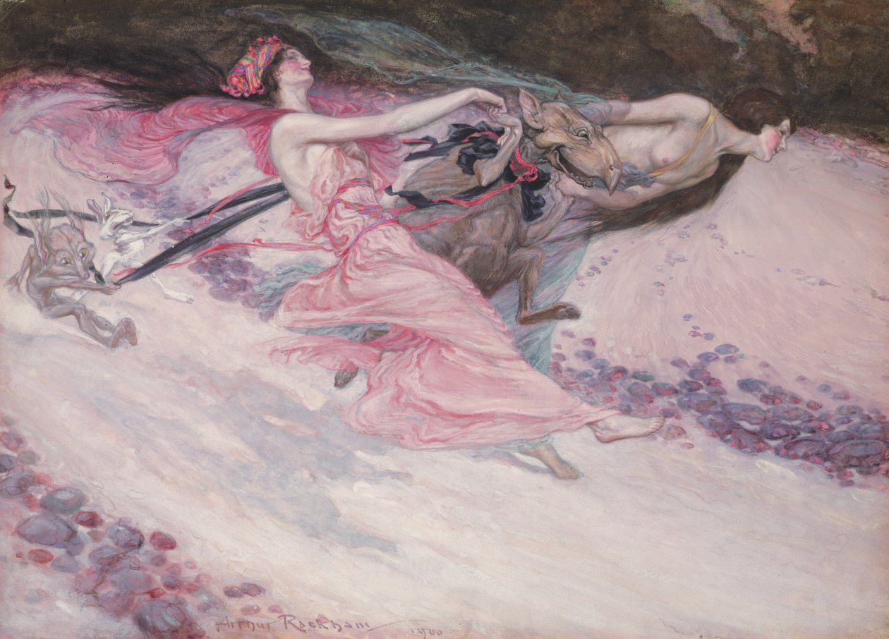 Elfin Revellers, 1900 by Arthur Rackham