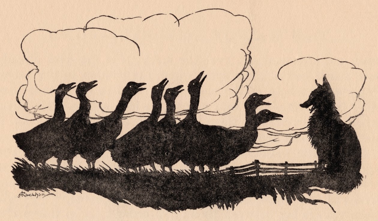 Illustration by Arthur Rackham from Grimm