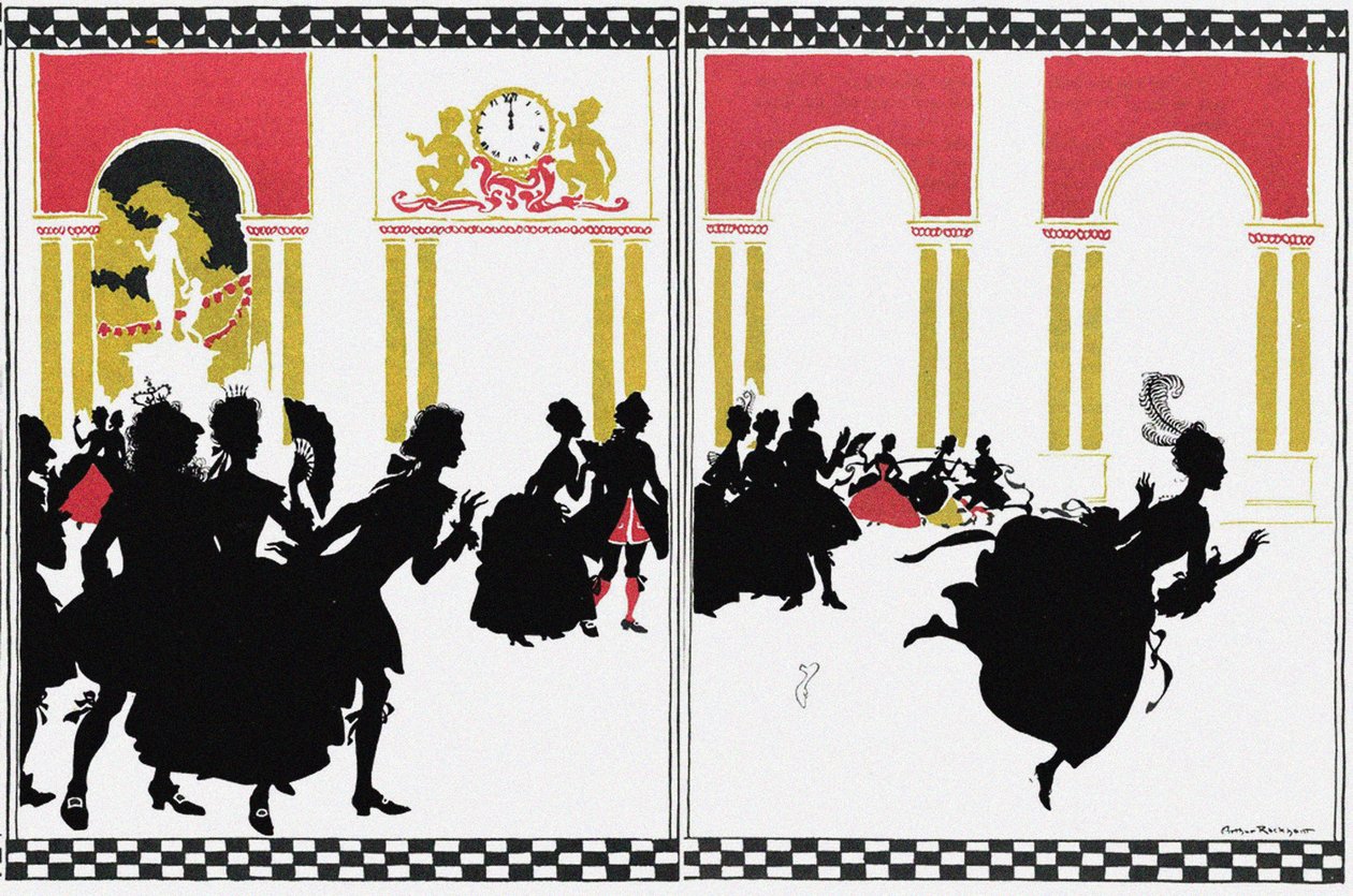 Illustration for Fairy Tale Cinderella by Arthur Rackham