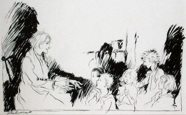 Long Stories of Ghosts, Witches and Indians, illustration from 