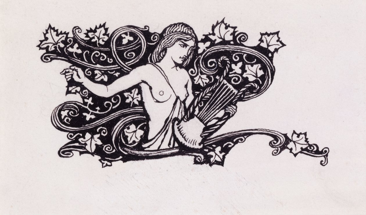 Sweetest Echo, Sweetest Nymph, Illustration from Comus, by John Milton ...