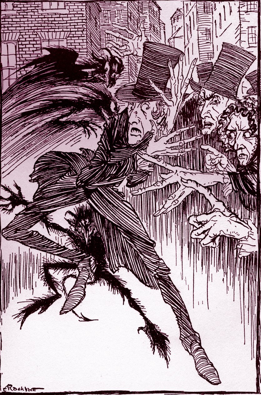 The Imp of the Perverse by Arthur Rackham