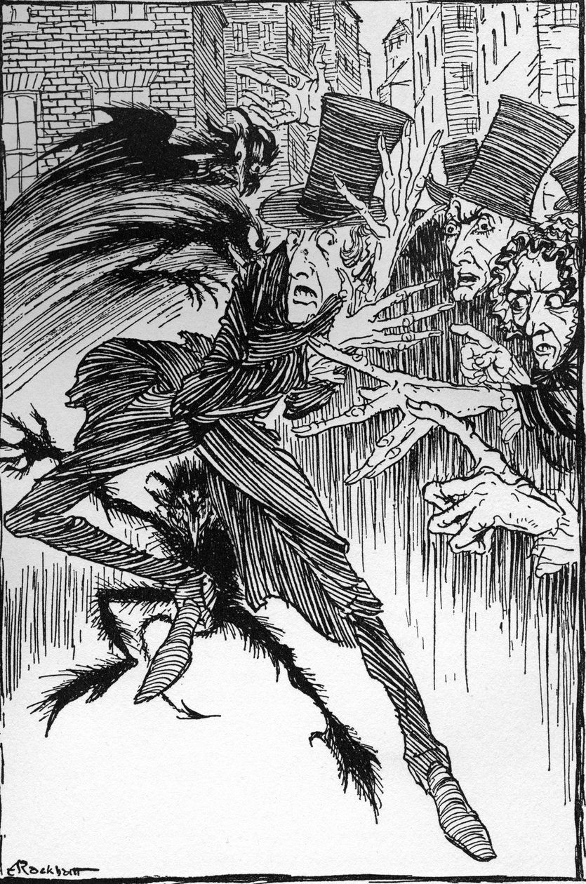 The Imp of the Perverse by Arthur Rackham