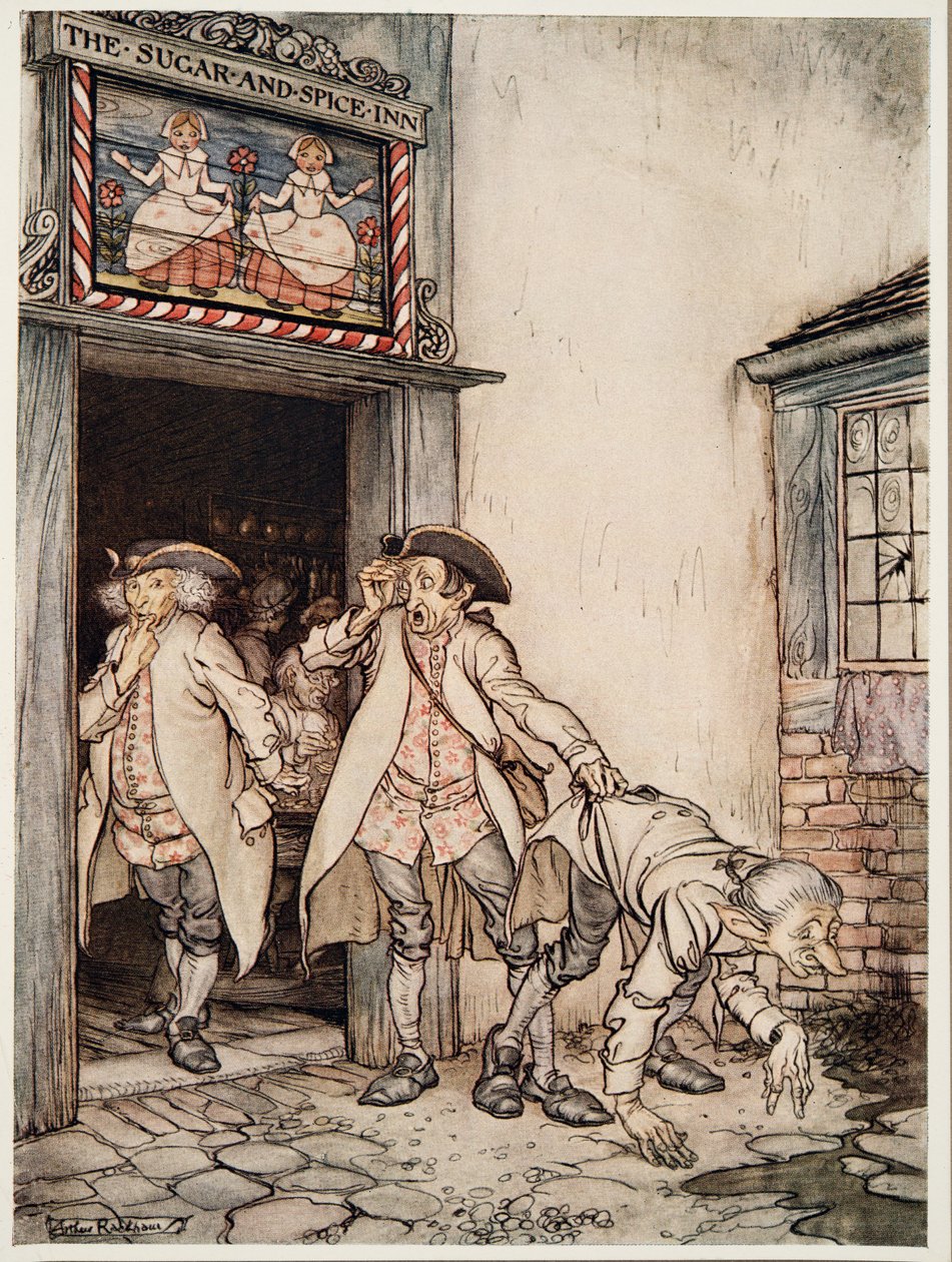 The Three Army Surgeons by Arthur Rackham: Fine art print