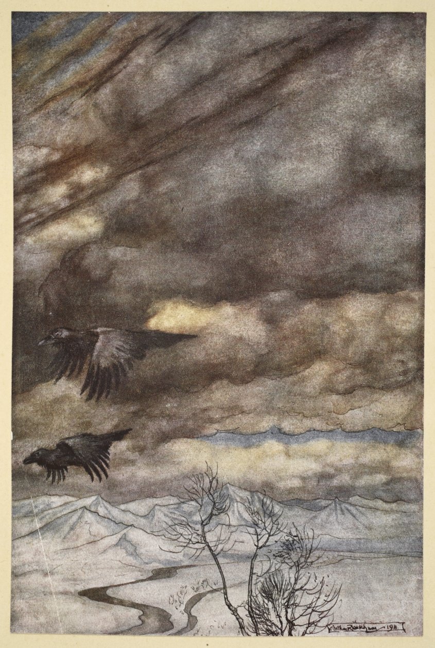 The Ravens of Wotan, Illustration from 