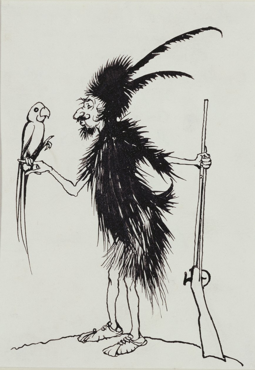 Ting-a-Ting Tang Poor Old Robinson Crusoe by Arthur Rackham
