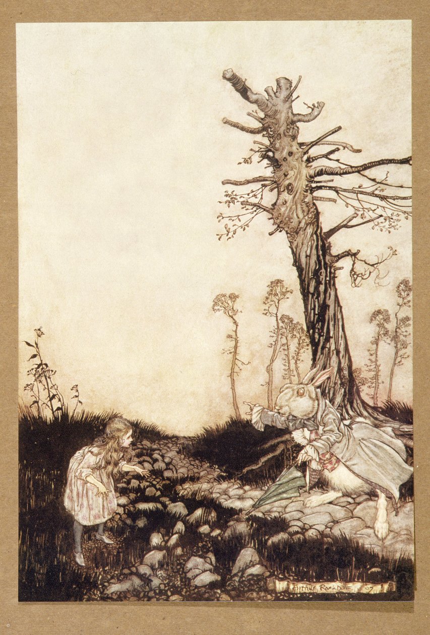 Why Mary Ann, what are you doing out here?, from Alice