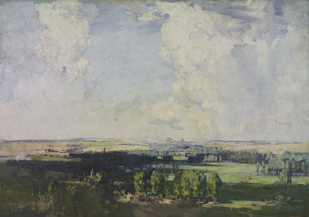 Amiens, the Key of the West by Arthur Streeton