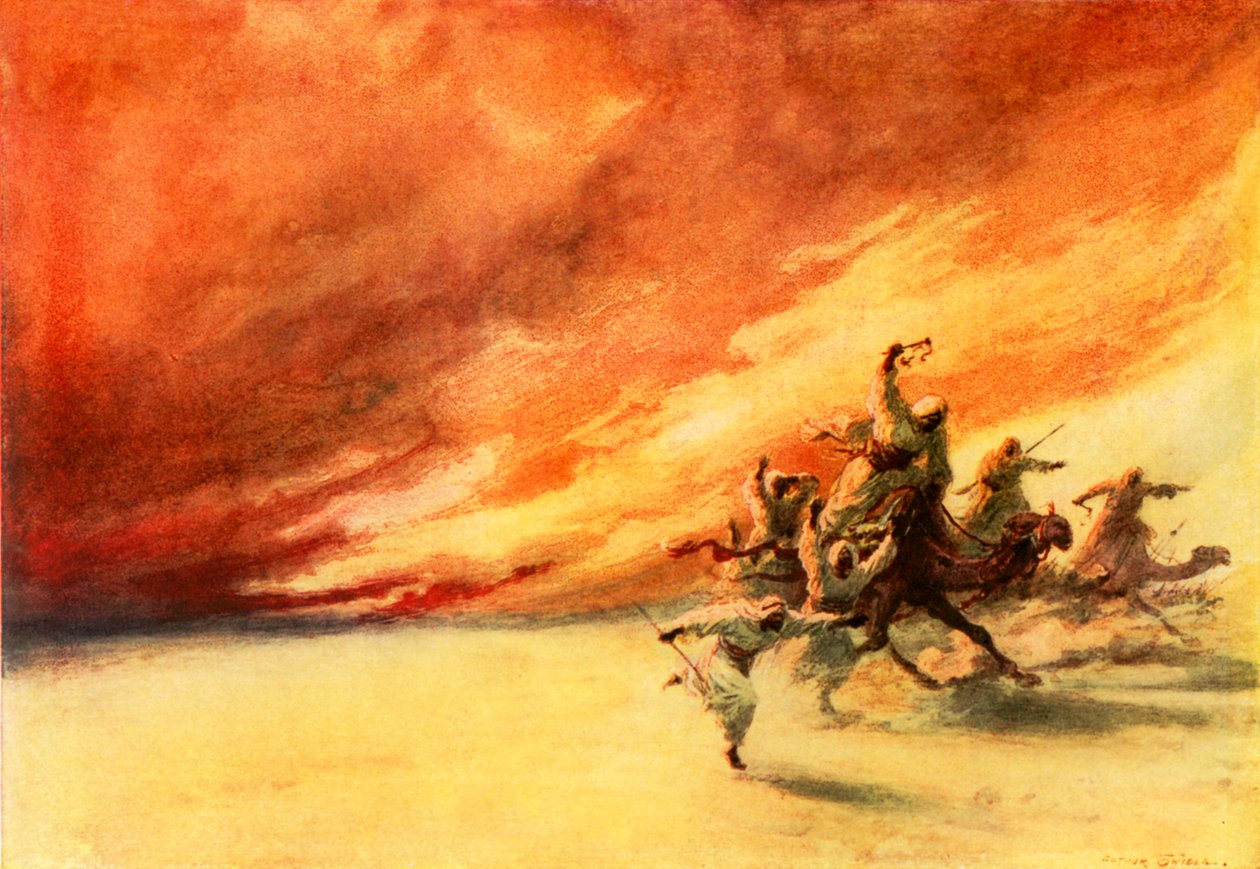 The Scourge of the Desert by Arthur Twidle