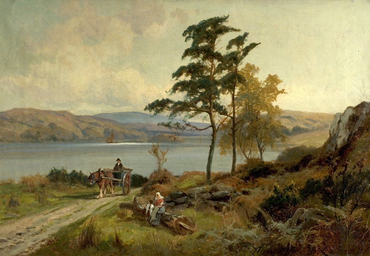 Near Betws-y-Coed, North Wales by Arthur Walker Redgate