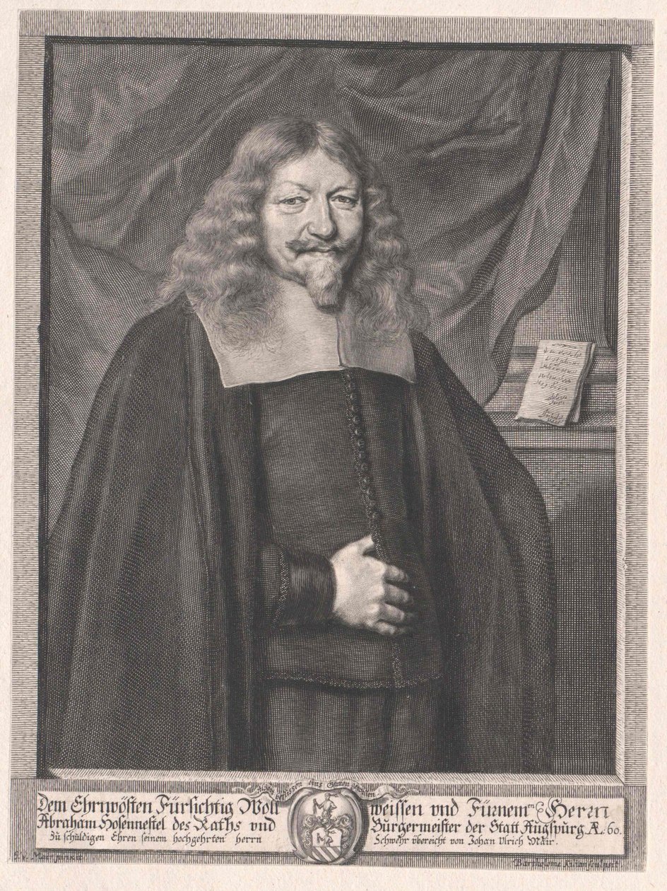 Abraham Hosennestel by Artist Unknown