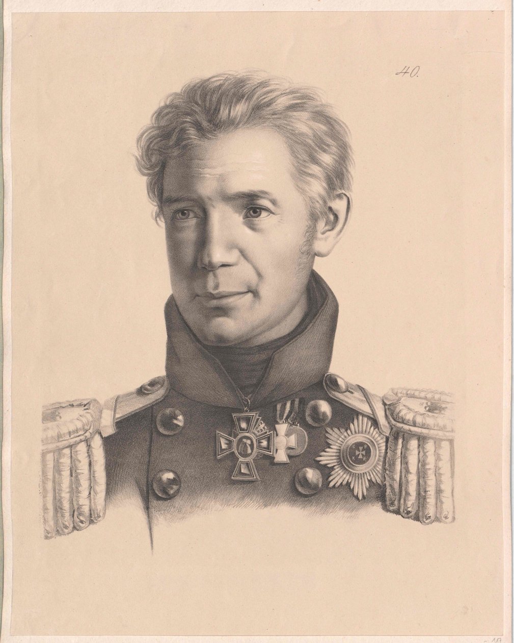 Adam Johann von Krusenstern by Artist Unknown