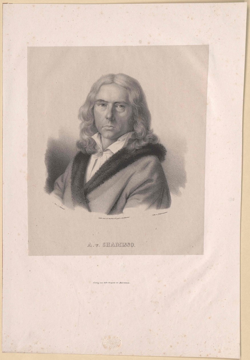 Adelbert von Chamisso by Artist Unknown