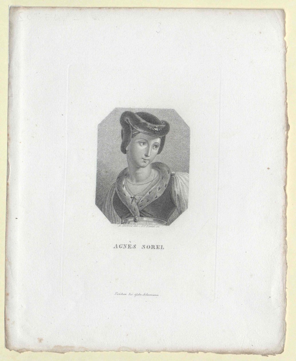 Agnes Sorel by Artist Unknown