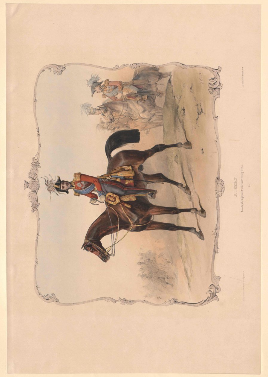 Albert, Prince Consort of England, Duke of Saxony, Prince of Saxe-Coburg-Gotha by Artist Unknown