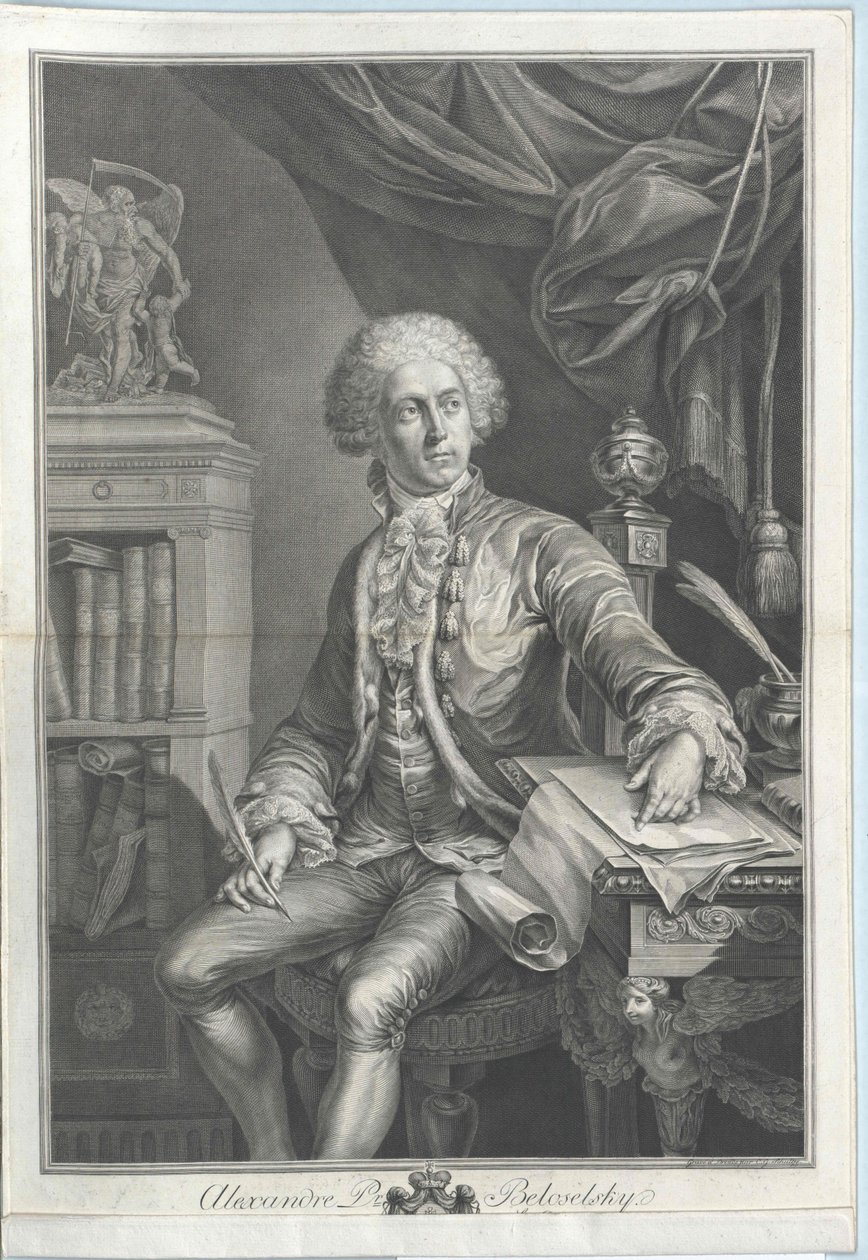 Aleksander Count Belozersky-Belozersky by Artist Unknown