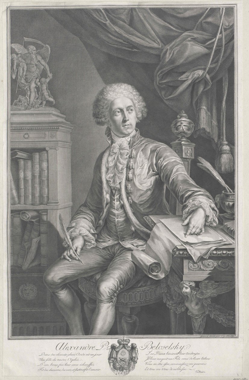 Count Aleksander Belozersky-Belozersky by Artist Unknown