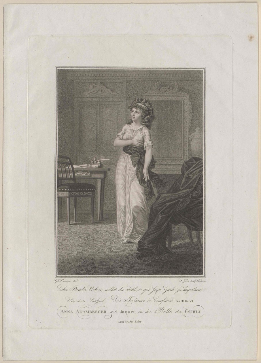 Anna Adamberger-Jaquet by Artist Unknown