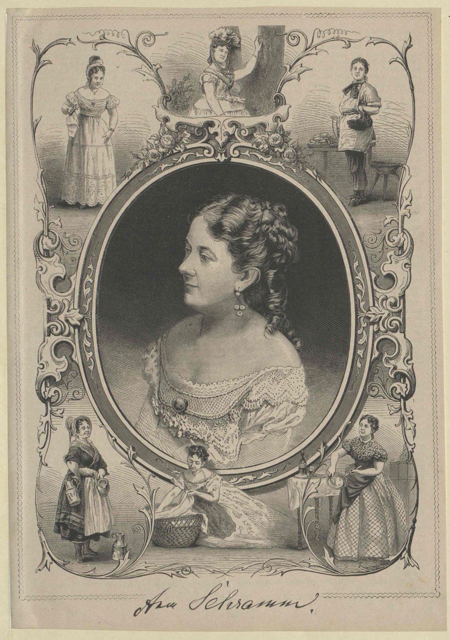 Anna Schramm (print) by Artist Unknown