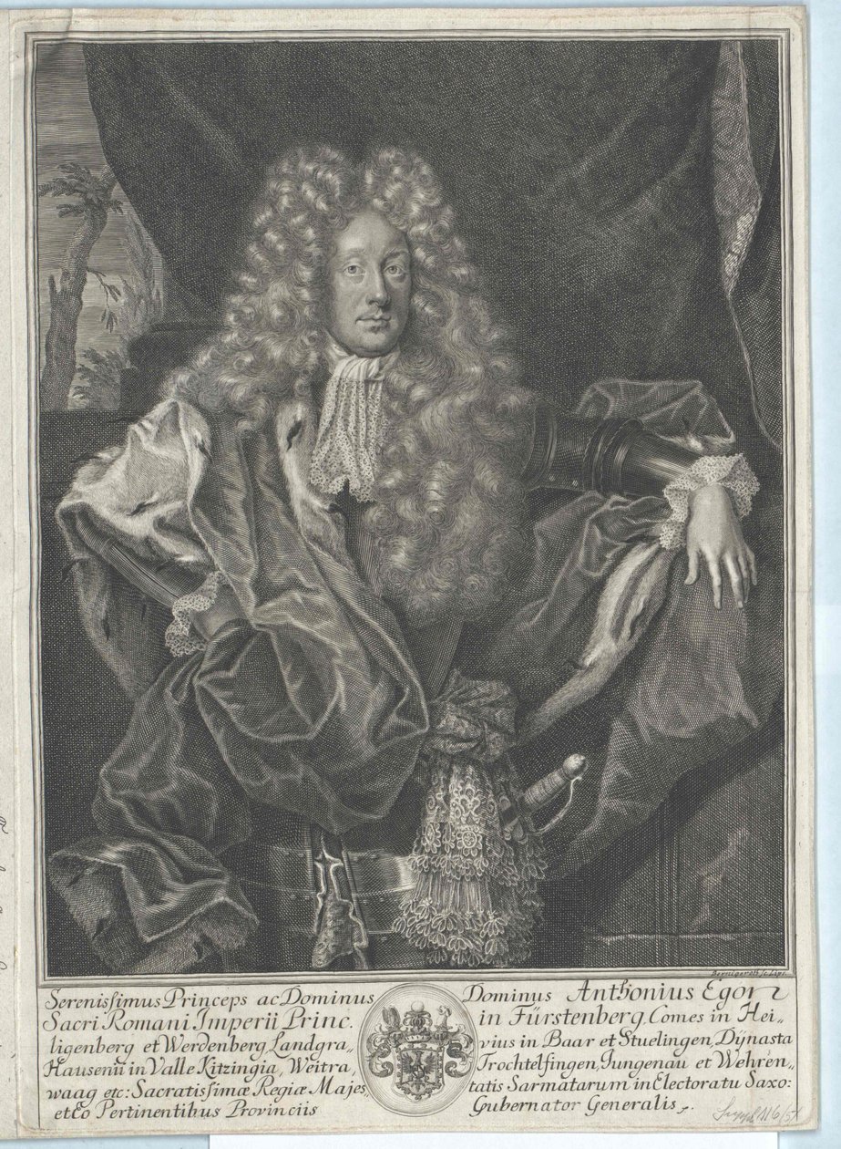 Anton Egon Count von Fuerstenberg by Artist Unknown