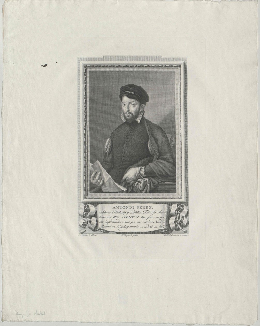 Antonio Perez by Artist Unknown