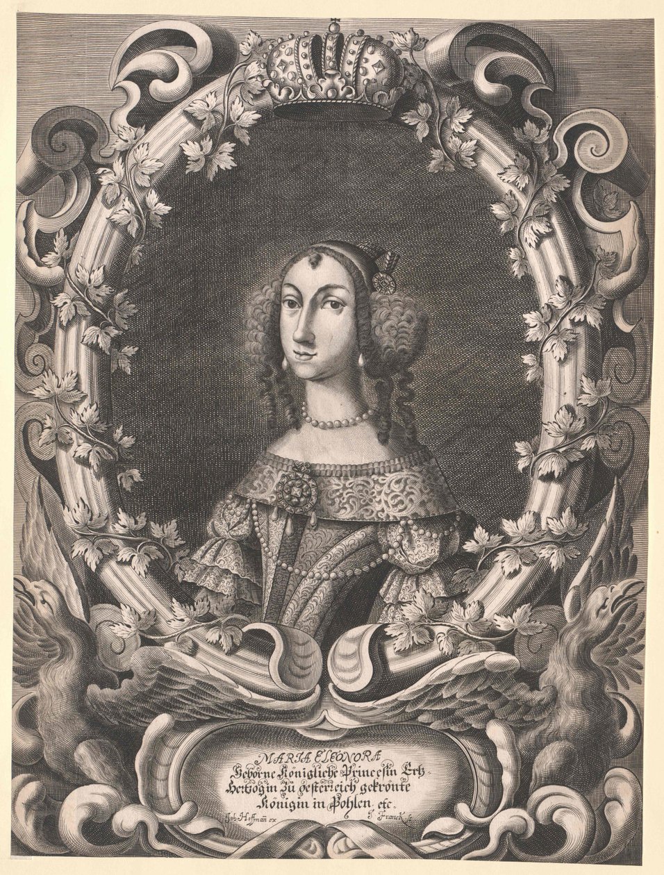 Archduchess of Austria Eleanor Marie Josefa by Artist Unknown