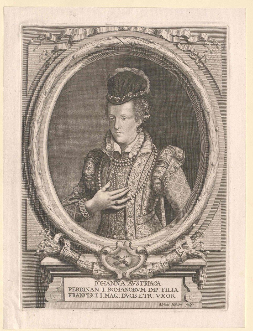 Archduchess Johanna of Austria by Artist Unknown