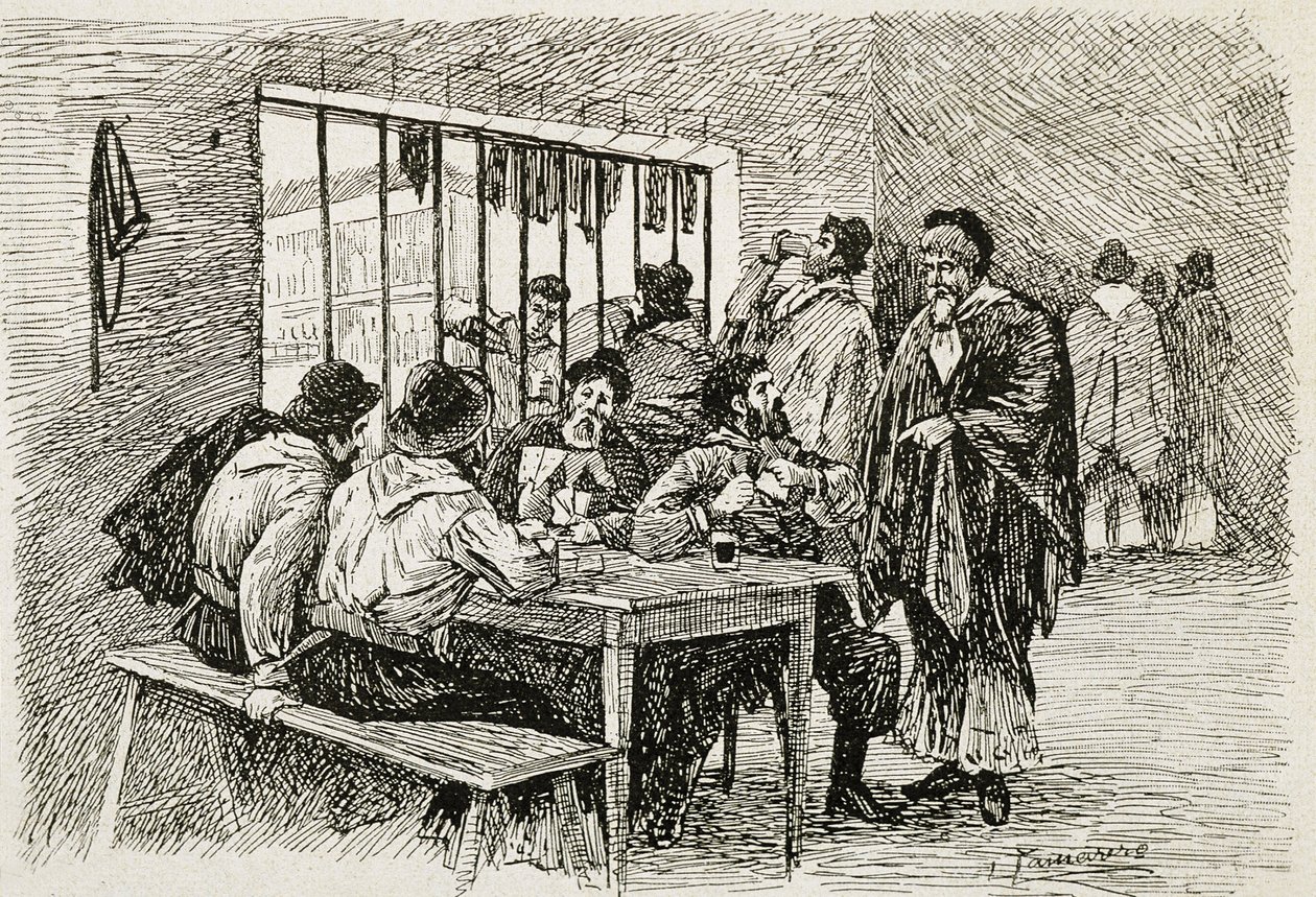 Pulperia, a tavern and liquor shop by Artist Unknown