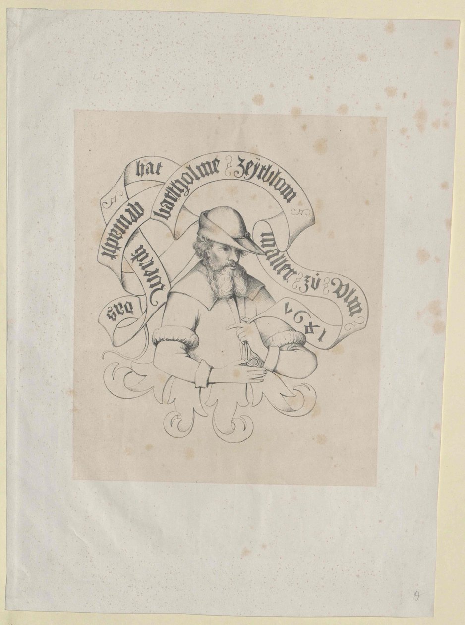 Bartholomew Zeitblom by Artist Unknown