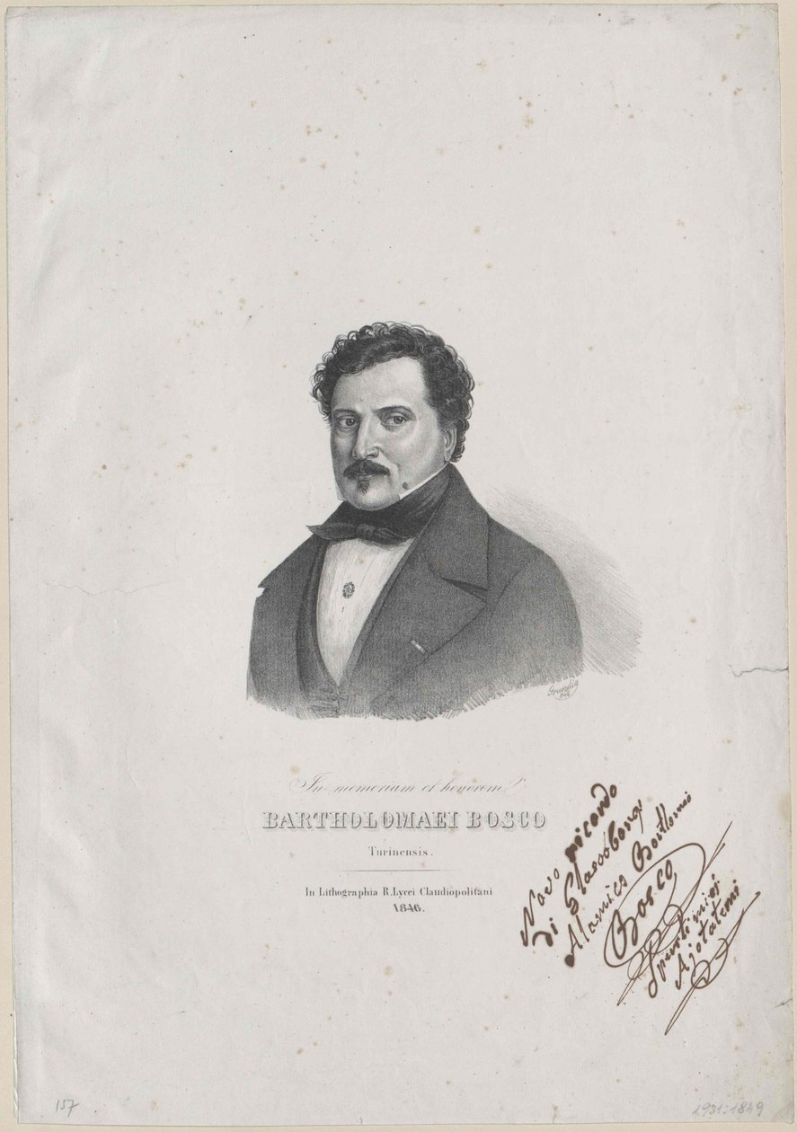 Bartolommeo Bosco (print) by Artist Unknown