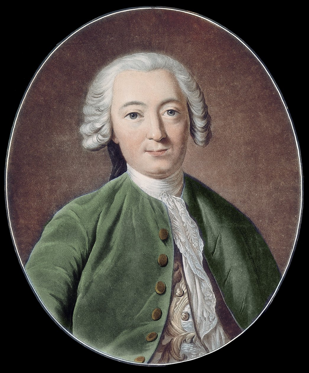Claude Adrien Helvetius, English Philosopher (engraving) by Artist Unknown
